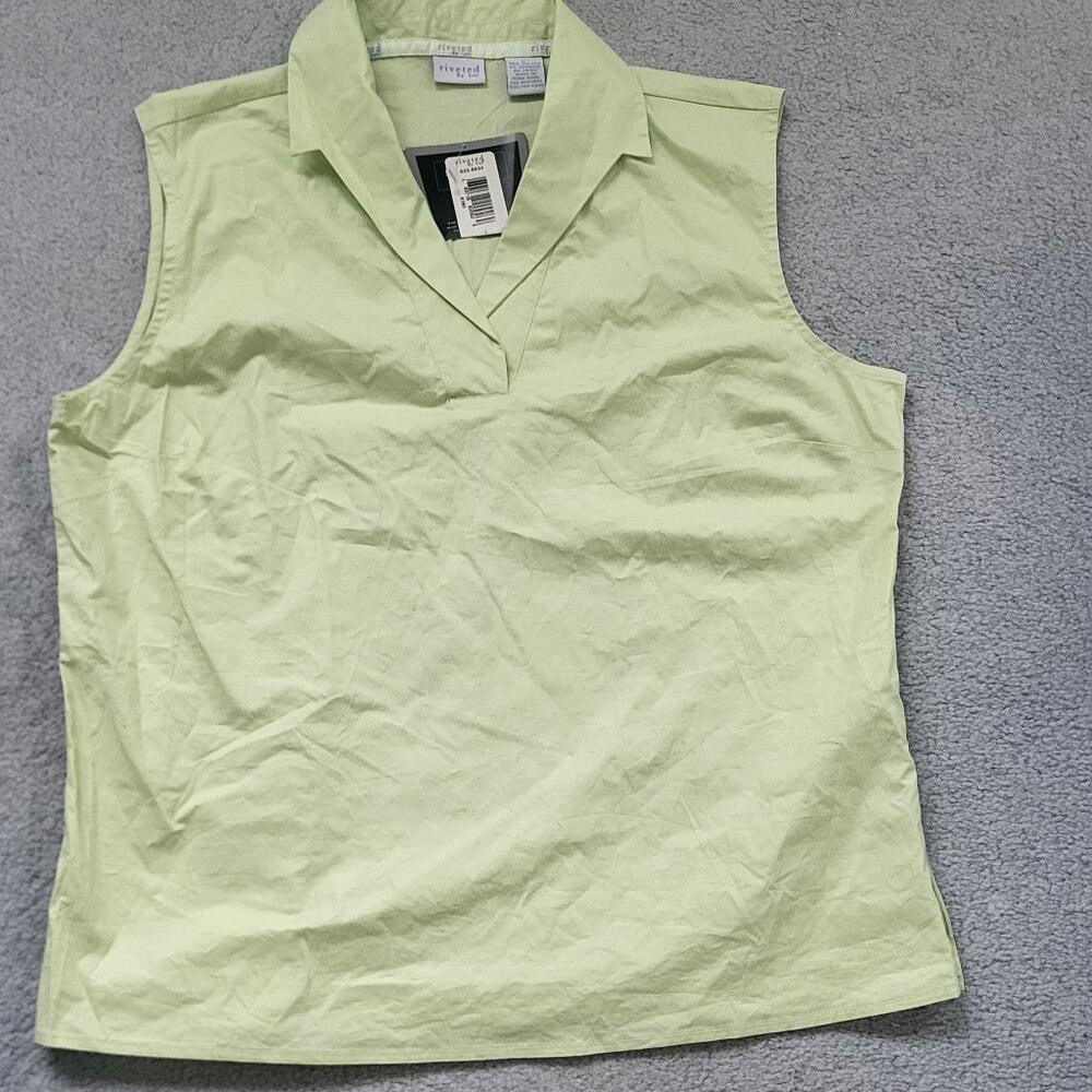 Summer cotton Riveted by Lee size L sleeveless